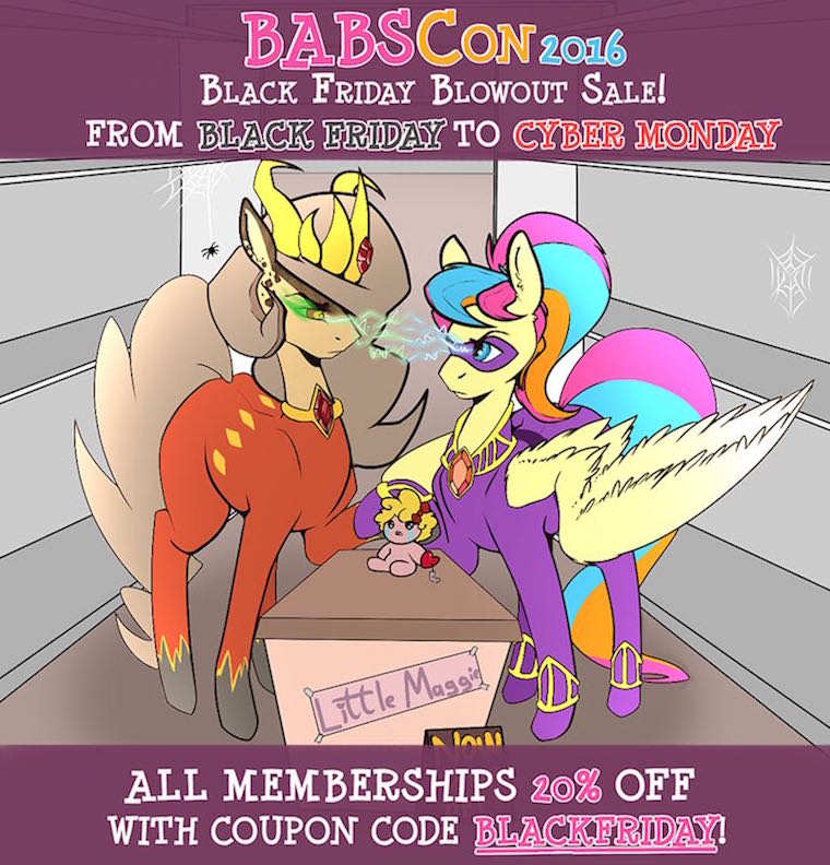20% off all BABSCon memberships this weekend with promo code BLACKFRIDAY!