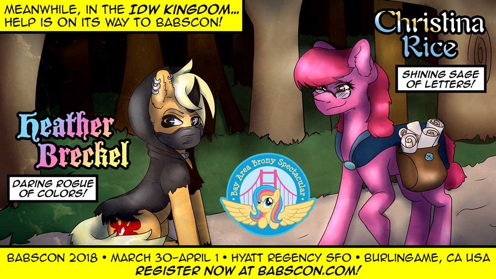 BABSCon Gets Comical with Christina Rice and Heather Breckel
