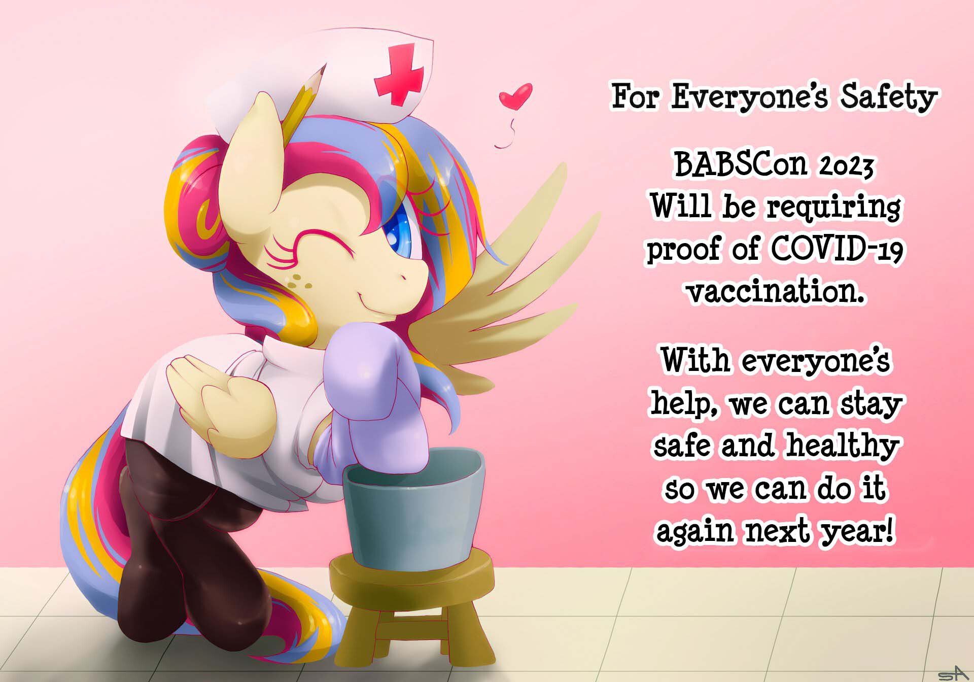 BABSCon 2023: Proof of Vaccination Required to Keep Everyone Safe!